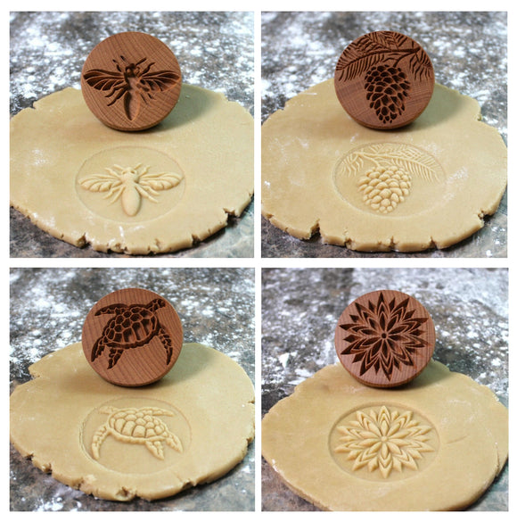 Wooden Cookie Stamps