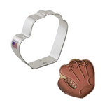 baseball glove cookie cutter