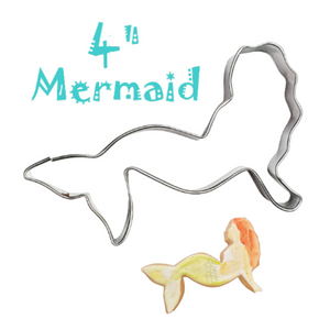 Mermaid Cookie Cutter, Ocean and Beach Shapes