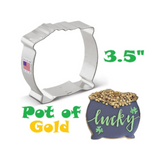 pot of gold cookie cutter