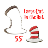 cat in the hat cookie cutter