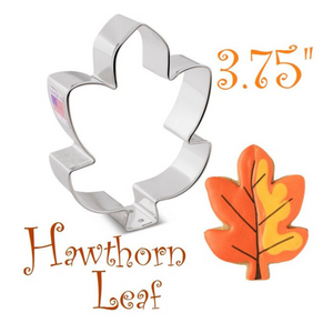 Hawthorn Leaf Cookie Cutter