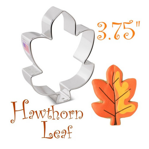 Hawthorn Leaf Cookie Cutter