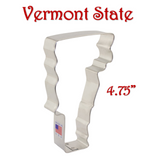 Vermont State Cookie Cutter, State Shapes Map Travel, Ann Clark