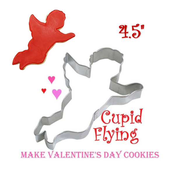 Flying Cupid Cookie Cutter