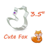 cute fox cookie cutter