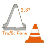 Traffic cone Cookie Cutter, Large Construction Site Shapes, Foose