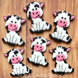 Baby Cow Cookie Cutter, Farm Animals Shape