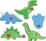 5pc Dinosaur Cookie Cutter Set, Long Neck and Dino Tracks, FREE SHiPPiNG Ann Clark