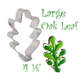 oak leaf cookie cutter