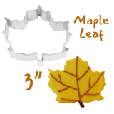 Maple Leaf Cookie Cutter, Fall Autumn Baking Ideas