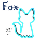 Fox Cookie Cutter, Cute Animal Cookies, Made in the USA