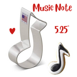 Extra Large Music Note Cookie Cutter, Ann Clark