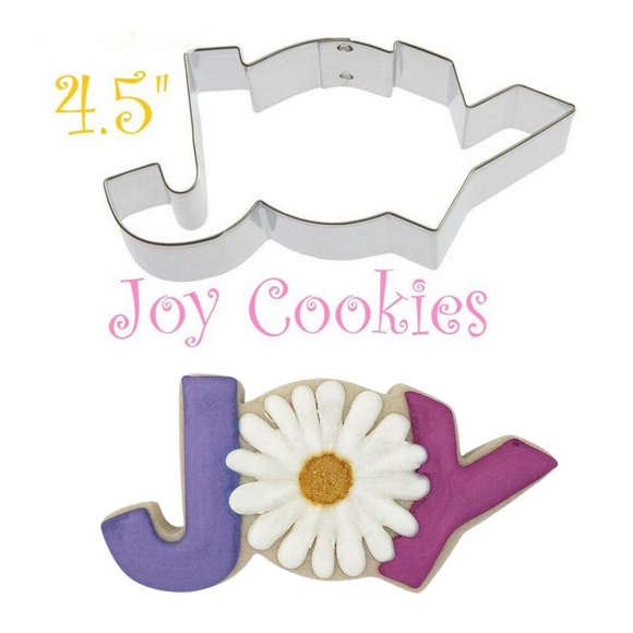 Christmas Joy Cookie Cutter, Holiday Baking by Foose