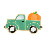 Harvest Truck with Pumpkin Cookie Cutter, 5 inches, Made in the USA