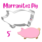 Marranitos Pig Cookie Cutter, Mexican Pig-Shaped Cookies, Made in the USA