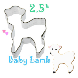 Baby Lamb Cookie Cutter, Spring and Easter Shape by Foose