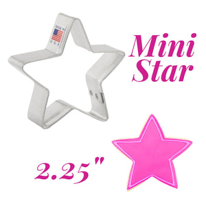 Mini Star Cookie Cutter, Christmas Star or Patriotic Shape, Ann Clark