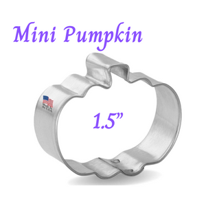 Mini Pumpkin Cookie Cutter