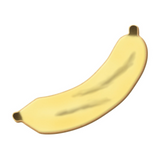 Banana-shaped Cookie