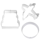 3 pcs Travel Cookie Cutter Set