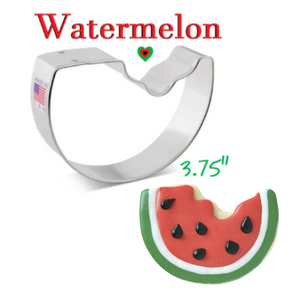 Watermelon Cookie Cutter, Cute Fruit Summer Ann Clark