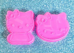 Hello Kitty cookie cutters with stamps