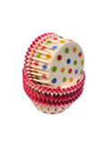 Colorful Polka Dots Cupcake Paper Liners, Standard Paper Cups for Muffins and Baking