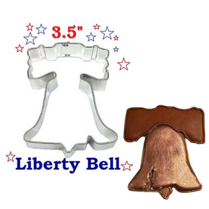 Liberty Bell Cookie Cutter, Patriotic Shapes, Made in the USA Foose