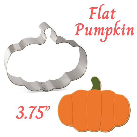 Flat Pumpkin Cookie Cutter