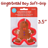 Soft-grip Gingerbread Cookie Cutter, Gingerbread boy, Christmas Cookies