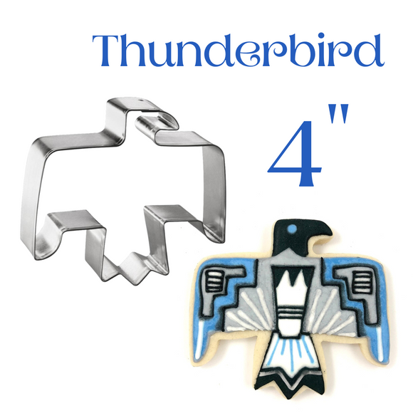 Thunderbird Cookie Cutter, 4 inches, Native American Mythology, Foose