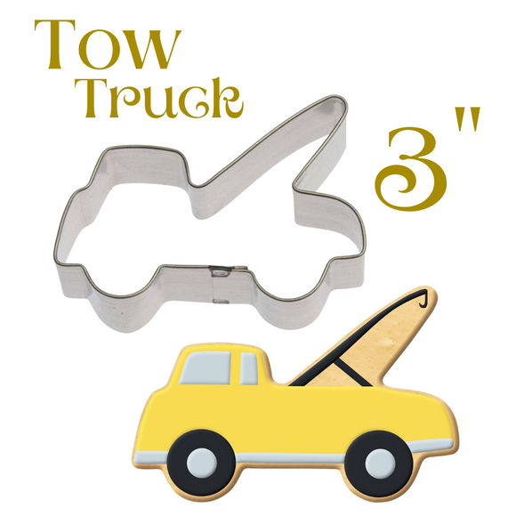 Tow Truck Cookie Cutter 3