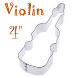 Violin Cookie Cutter, Music Instrument, Made in the USA