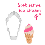 Soft Serve Ice Cream Cookie Cutter