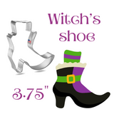 Witch’s Shoe Cookie Cutter, 3.75 inches, Halloween, Foose