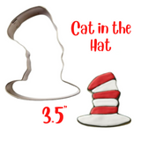 Cat in the Hat Floppy Hat Cookie Cutter