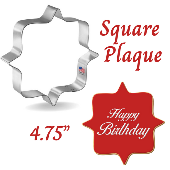 Square Plaque Cookie Cutter