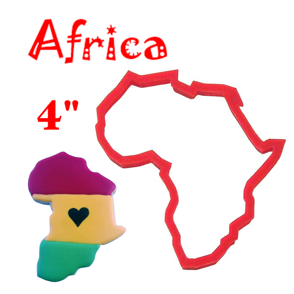 Africa Cookie Cutter, State Shapes Map Travel