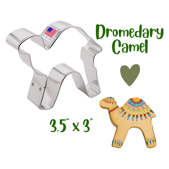 Dromedary Camel Cookie Cutter, Desert Animal Ann Clark