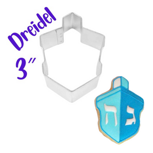 Dreidel Cookie Cutter for Hannukah