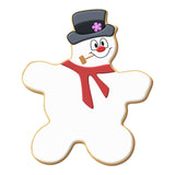 Frosty Snowman Cookie Cutter, 4 inches, Foose Brand