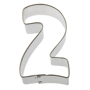 Number 2 Cookie Cutter, 3 inches, Made in the USA