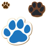 3pc Paw Print Nested Cookies