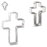 3pc Cross Nested Cookie Cutter Set, Religious or Easter, Foose