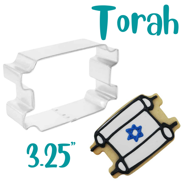 Torah Cookie Cutter for Hanukkah