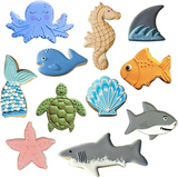 11pc Under The Sea Cookie Cutter Set, Ocean and Beach Animal by Ann Clark