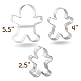 Gingerbread Man Cookie Cutter Set,