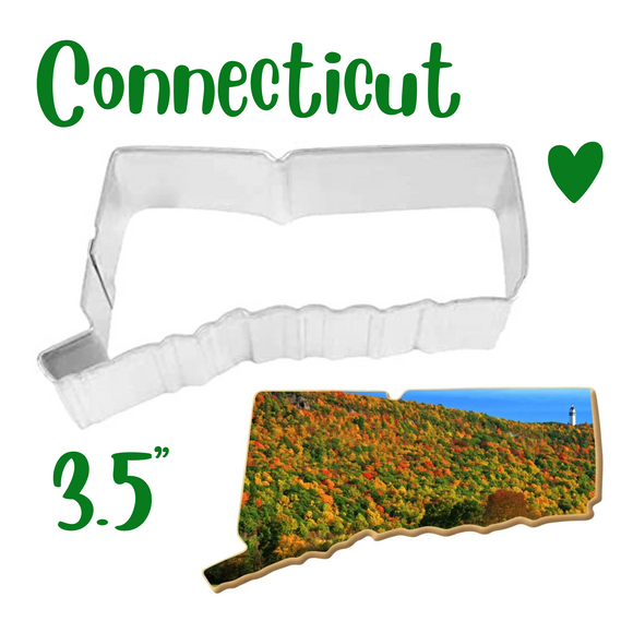 State of Connecticut Cookie Cutter, State Shapes Map Travel