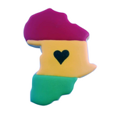 Africa Cookie Cutter, State Shapes Map Travel